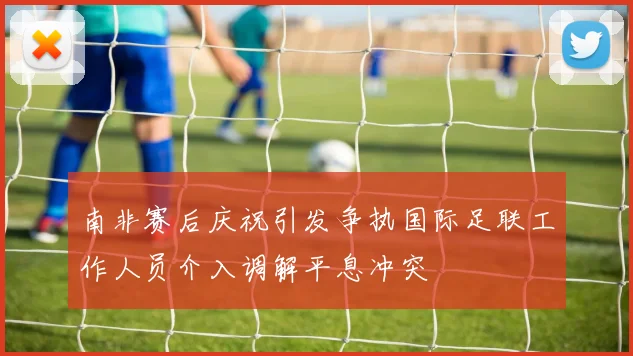 南非赛后庆祝引发争执国际足联工作人员介入调解平息冲突